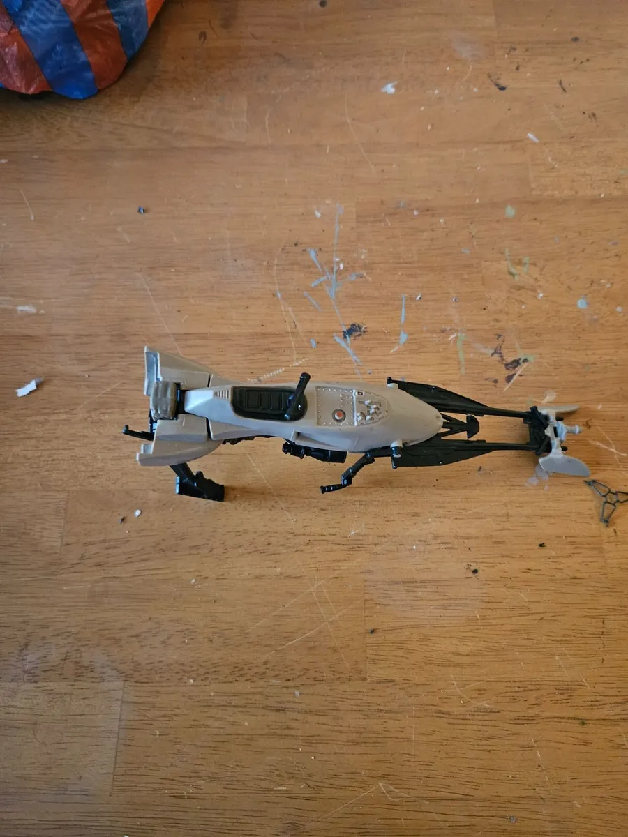 Vintage Star Wars ROTJ Speeder Bike - Image 1