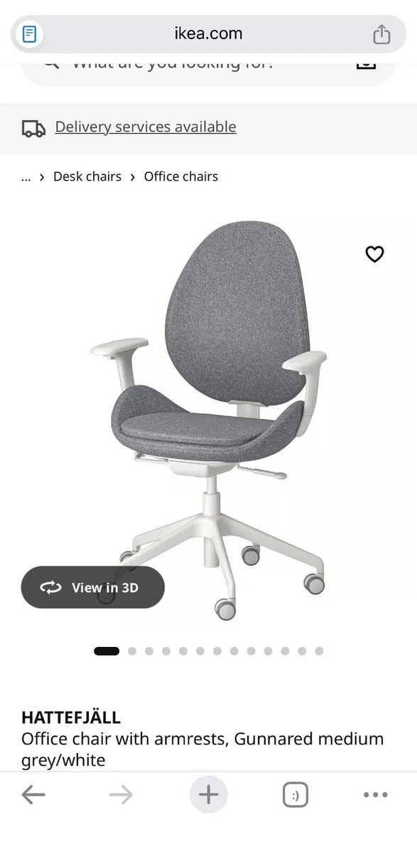 IKEA Hattefjäll Desk Chair - Image 1