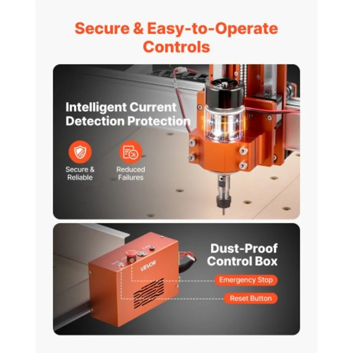 CNC Router Machine, 100W Spindle, 3-Axis Wood Engr - Image 4