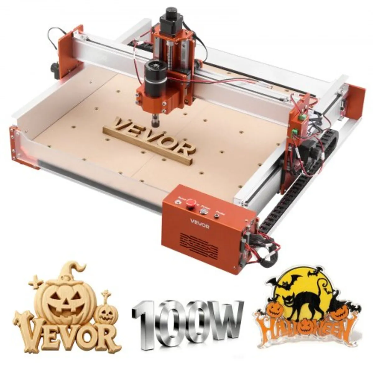 CNC Router Machine, 100W Spindle, 3-Axis Wood Engr - Image 1