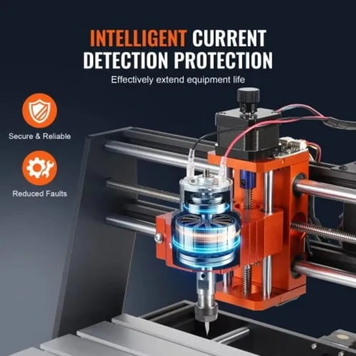 CNC Router Machine, 120W, 3 Axis GRBL Control Wood - Image 2