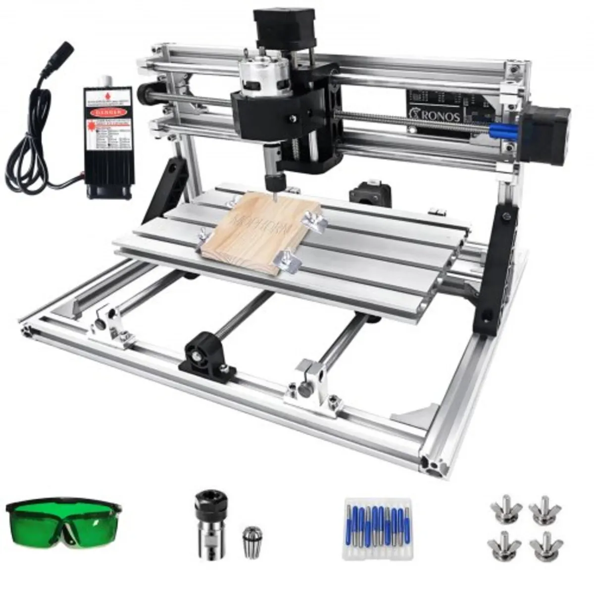 Cnc 3018 Router Kit With Laser Engraver 500mw Lase - Image 1
