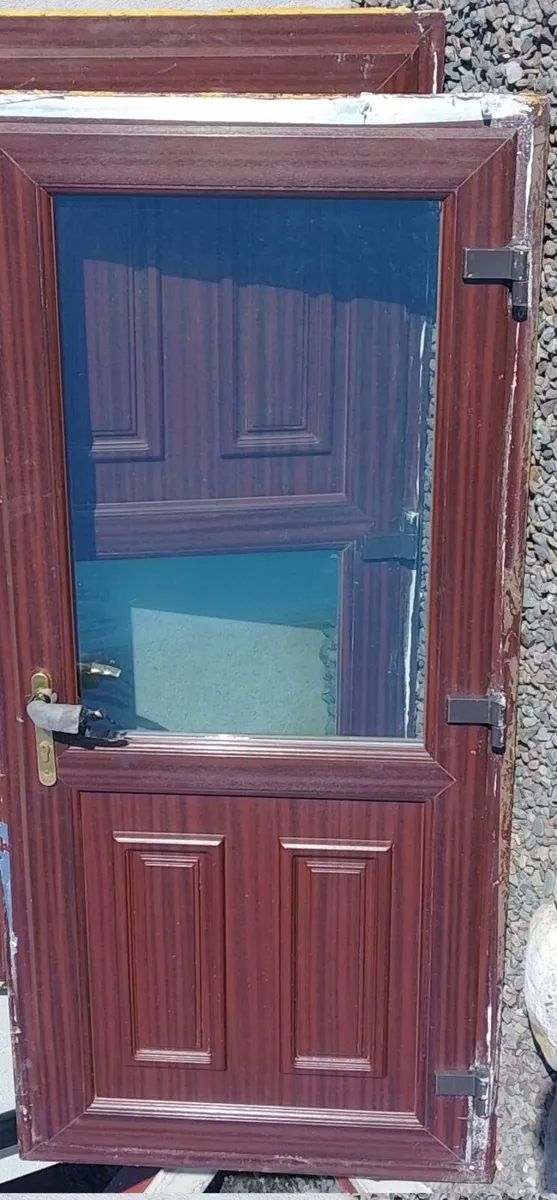 2x External doors (used) - Image 2