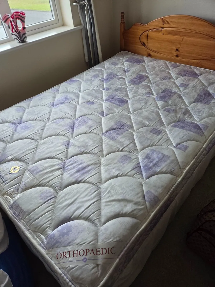 Divan Bed with Orthopaedic Mattress - Image 1