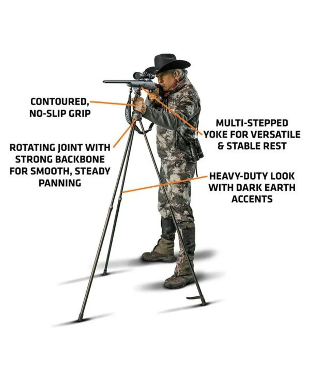 Primos Gen 3 Tall Tripod Shooting Stick - Image 1