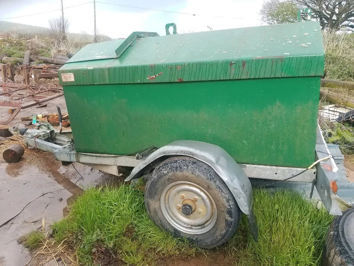 Fastow 1000 l Bunded bowser - Image 2