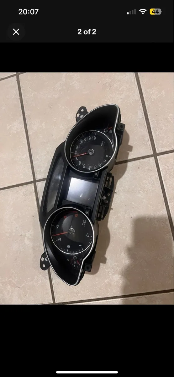 2015 AUDI A5 8TA CLOCK SET 8t0920984k