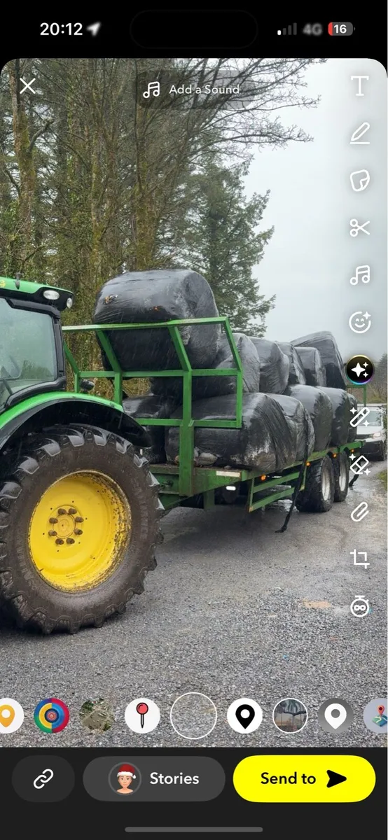 Silage bales for sale - Image 1