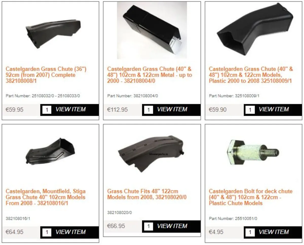 36" Castelgarden Mountfield Stiga Alpina Deck - Image 4