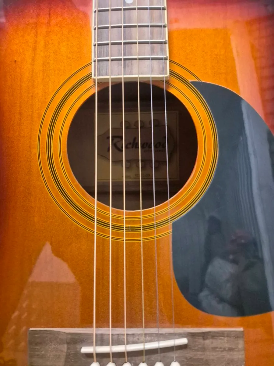 Richwood RD12 Dreadnought Acoustic Guitar - Image 3