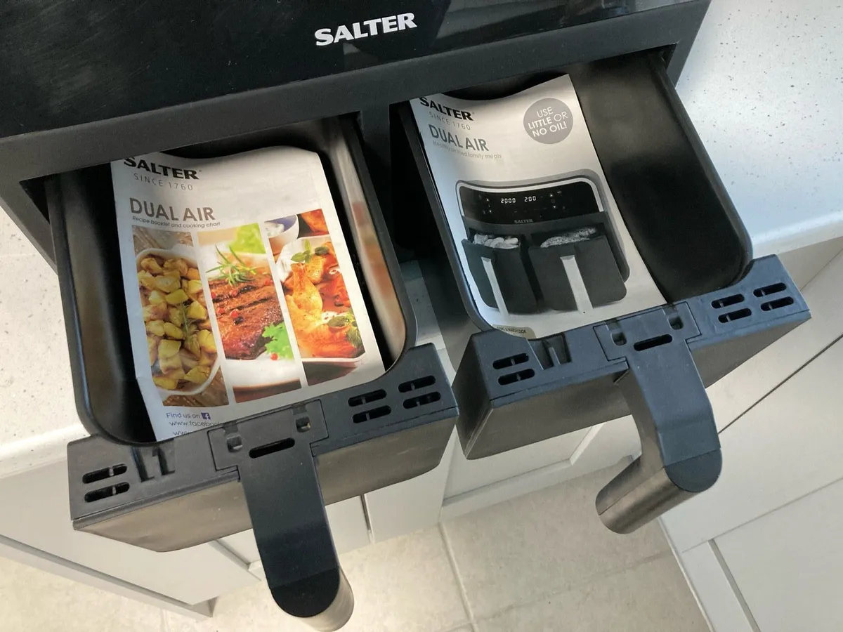 Salter Dual Air Fryer - Image 4