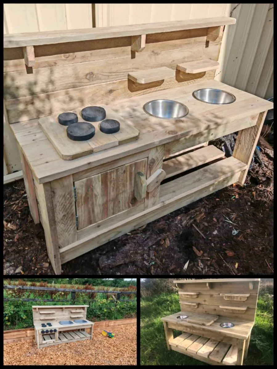 Handmade mud kitchen - Image 2