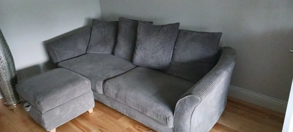 1 Sofa 1 Cuddle Couch For Sale - Image 2