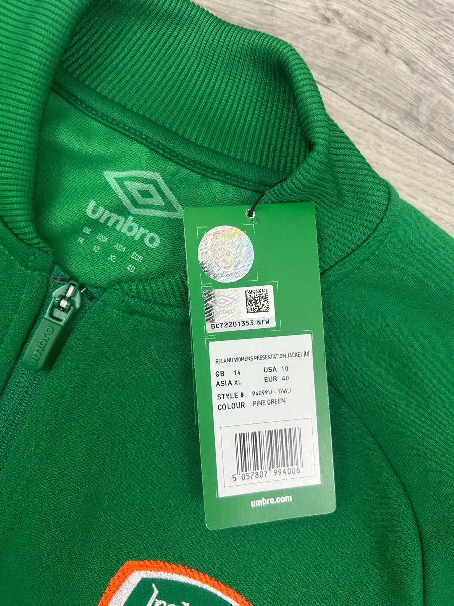 NEW Ireland Presentation Jacket Womens 14 - Image 4