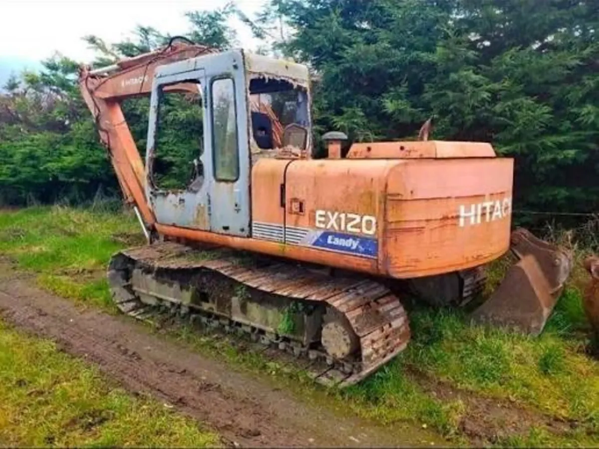 old hitachi ex120-1 wanted - Image 2