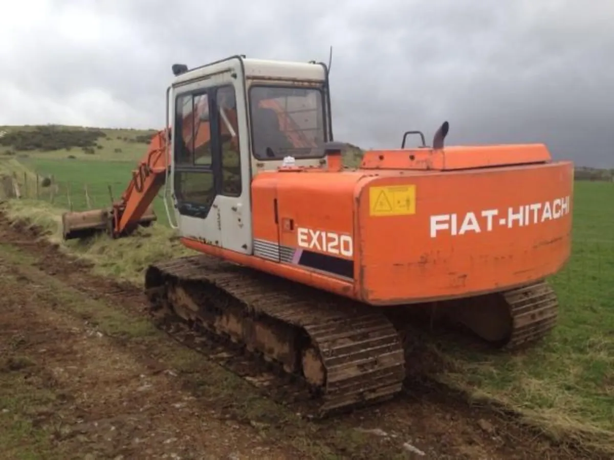 old hitachi ex120-1 wanted - Image 1