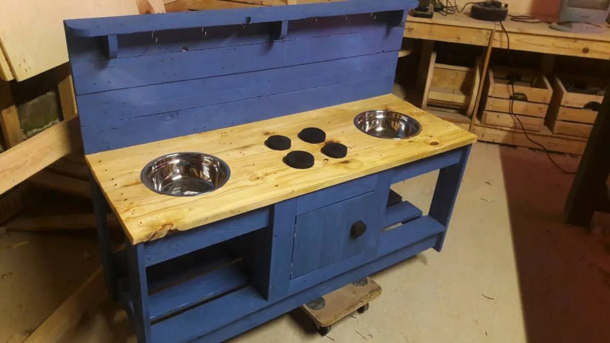 Handmade rustic mud kitchens - Image 3