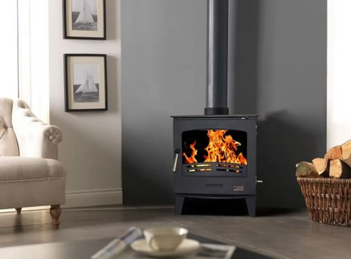 Oslo Eco Panoramic Stove  7kw New  Sale Price - Image 1