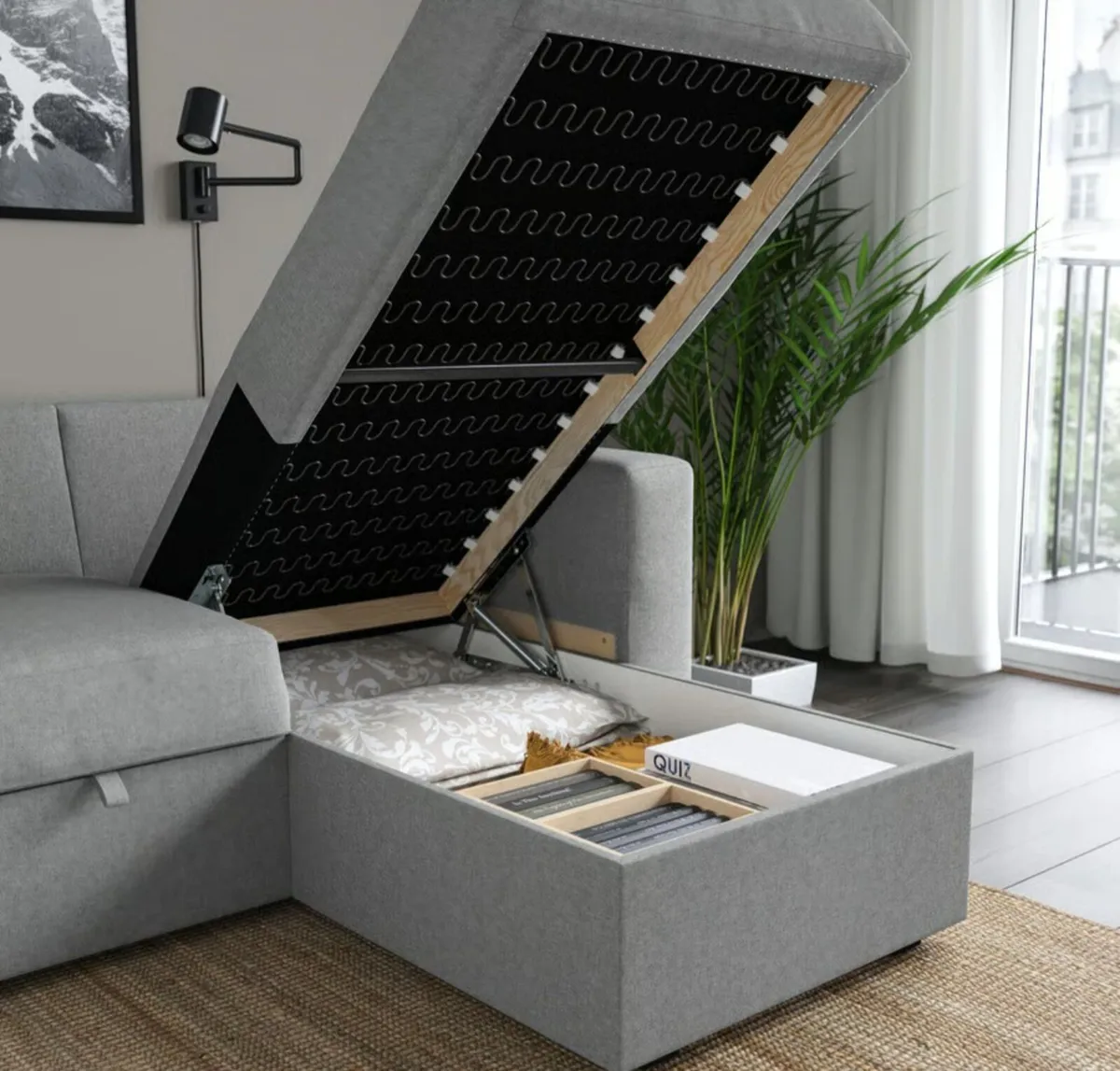 IKEA BARSLOV  Sofa-Bed with Storage - Image 2