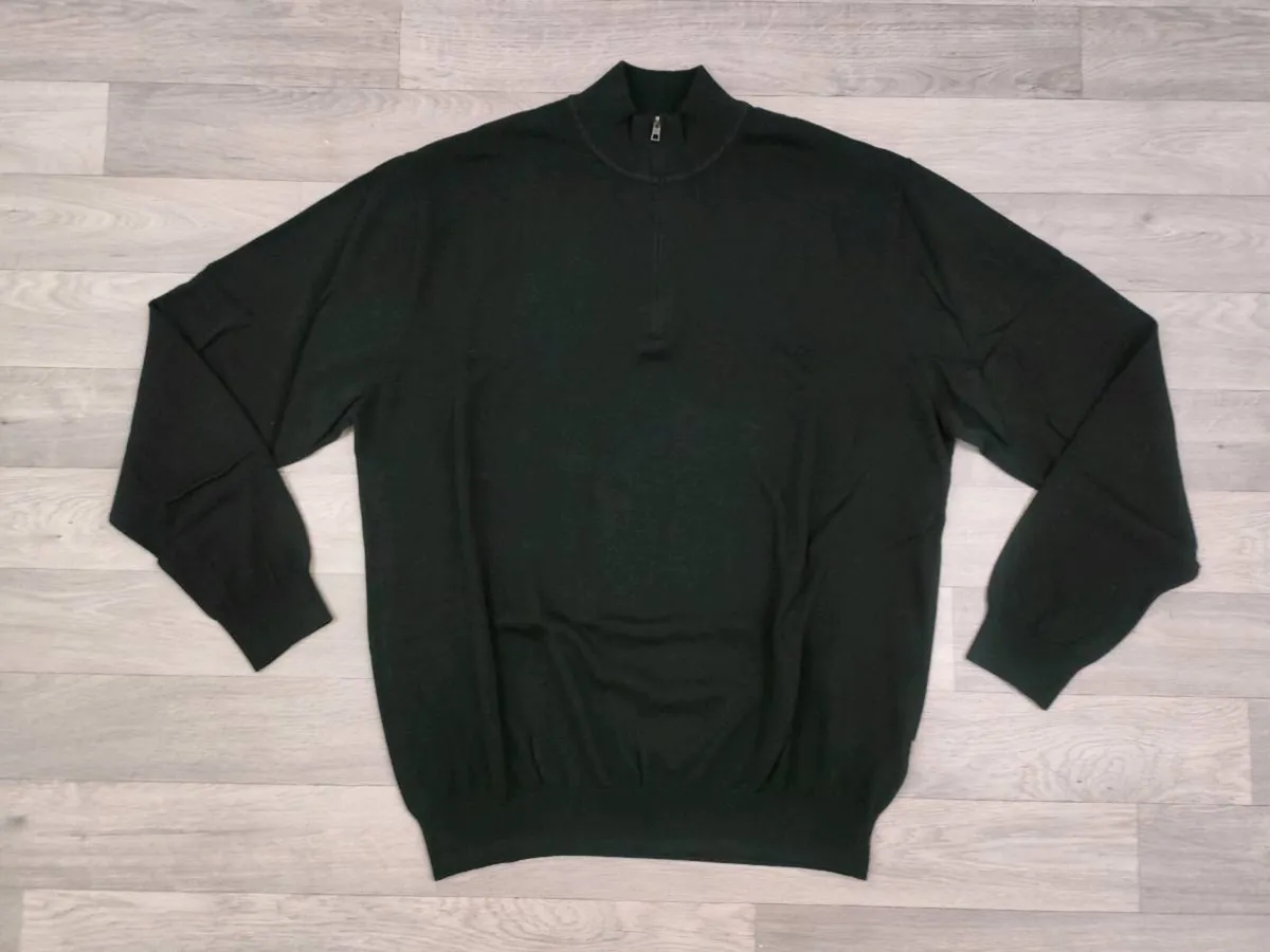 Ping Cotton Blend Half Zip Golf Jumper Mens XXL - Image 1