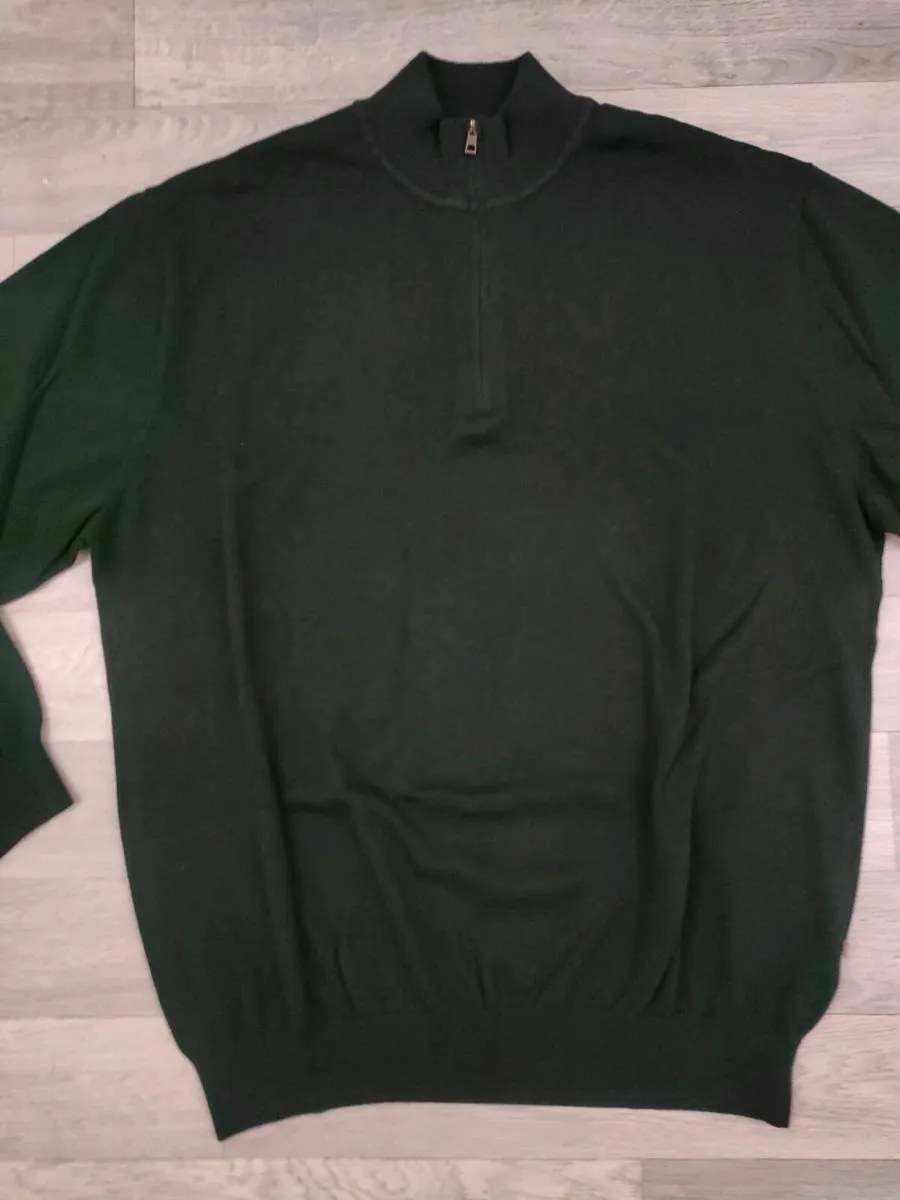 Ping Cotton Blend Half Zip Golf Jumper Mens XXL - Image 2