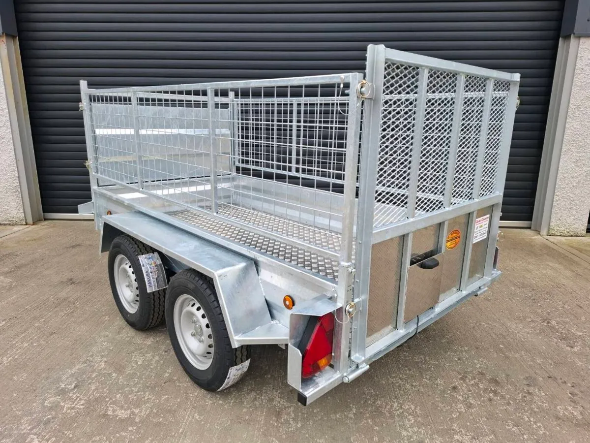 New Mc Kelvey 8ft 2"  x 4ft 2" builders trailer - Image 3