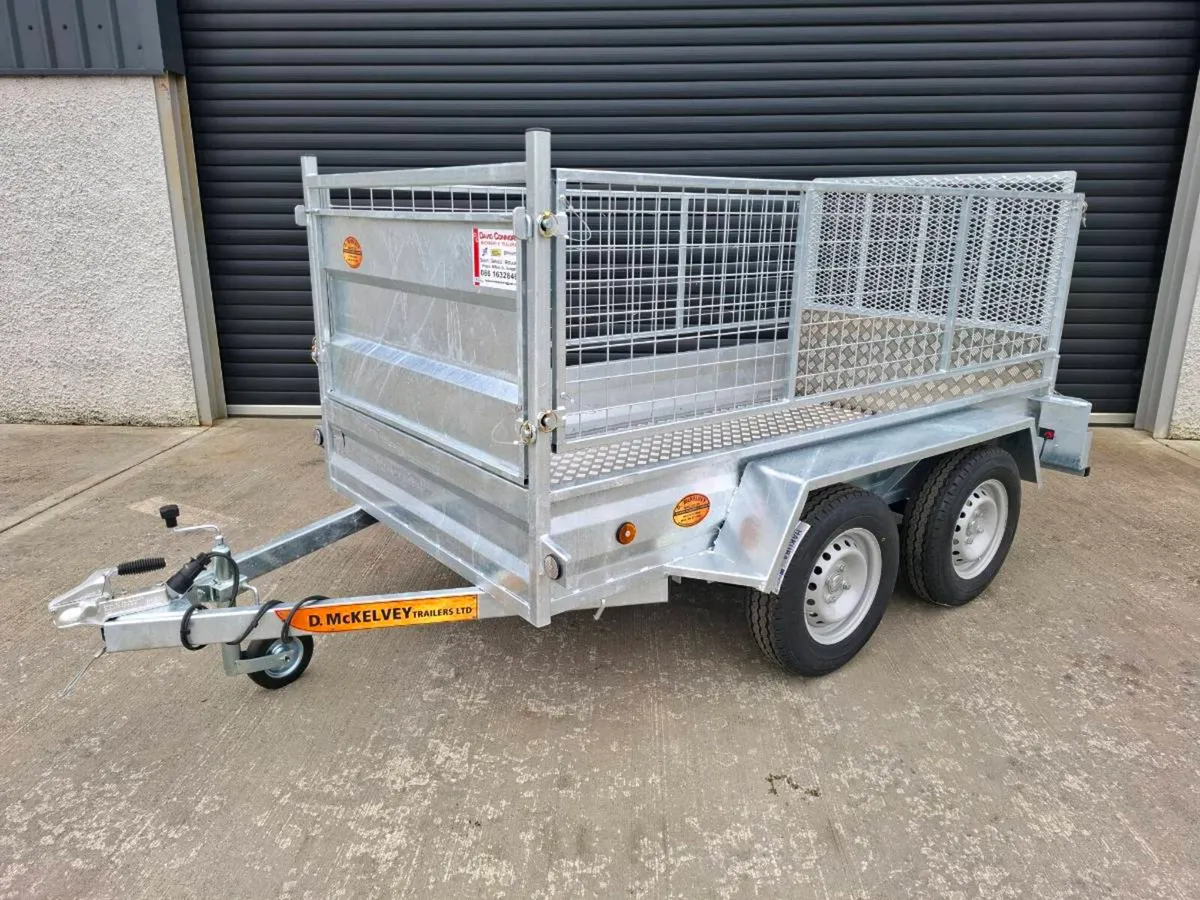 New Mc Kelvey 8ft 2"  x 4ft 2" builders trailer - Image 4