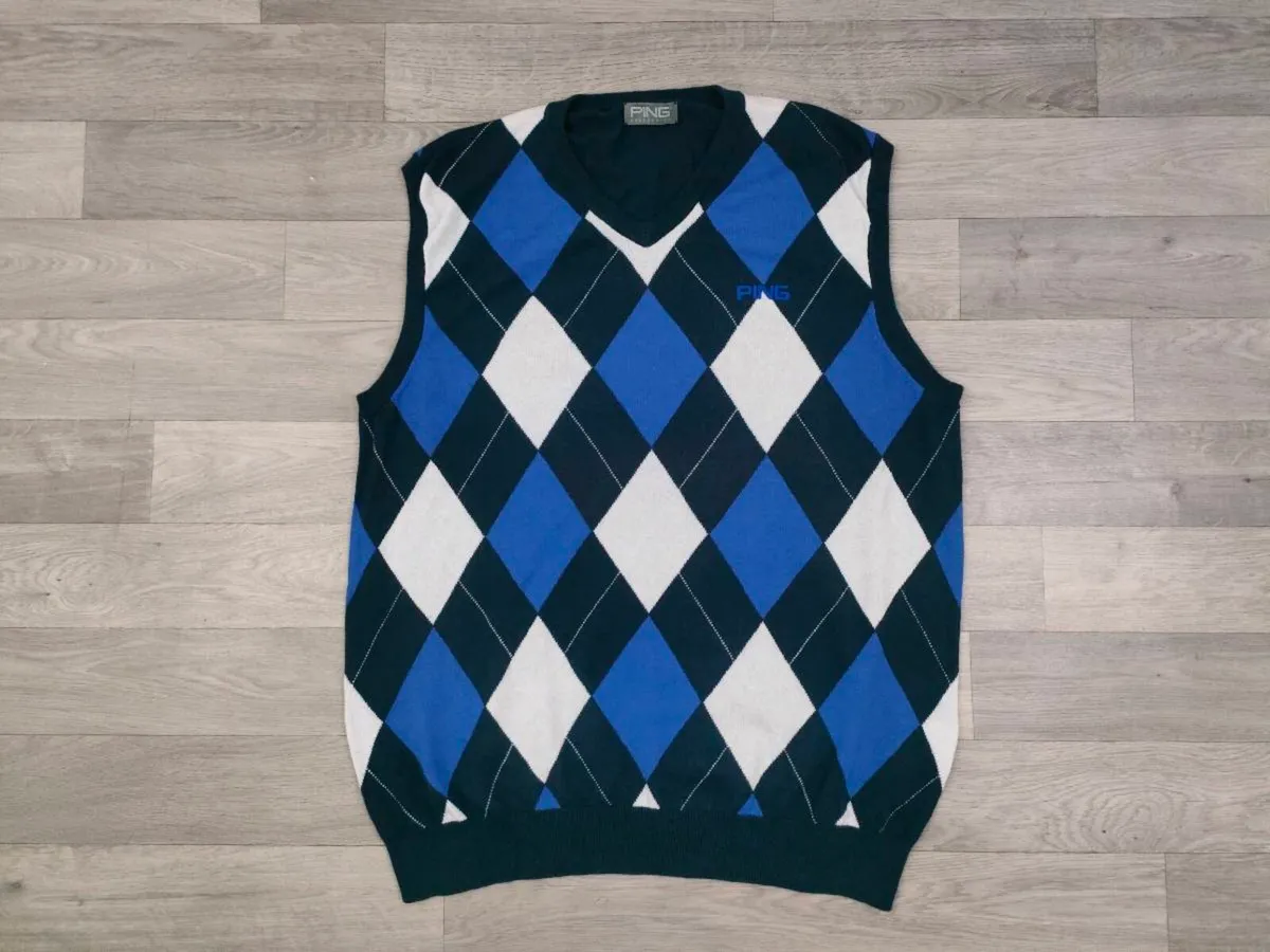 Ping Merino Wool Blend Golf Vest Mens XL - Image 1
