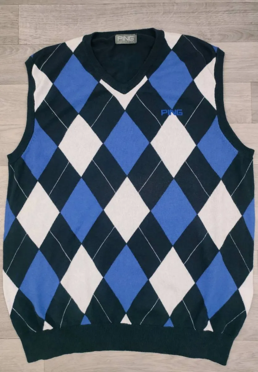 Ping Merino Wool Blend Golf Vest Mens XL - Image 2