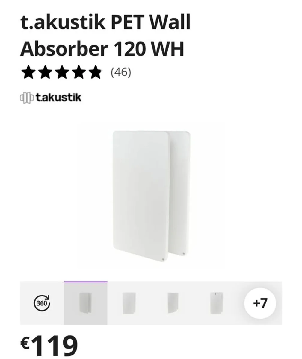 t.akustik PET wall absorber - Image 3