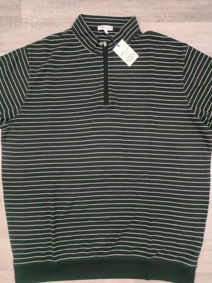 NEW Peter Millar Half Zip Golf Jumper Mens XXL - Image 2
