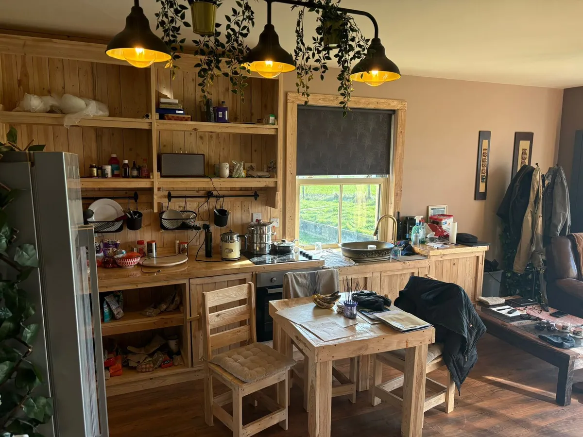 Handmade rustic kitchen - Image 1