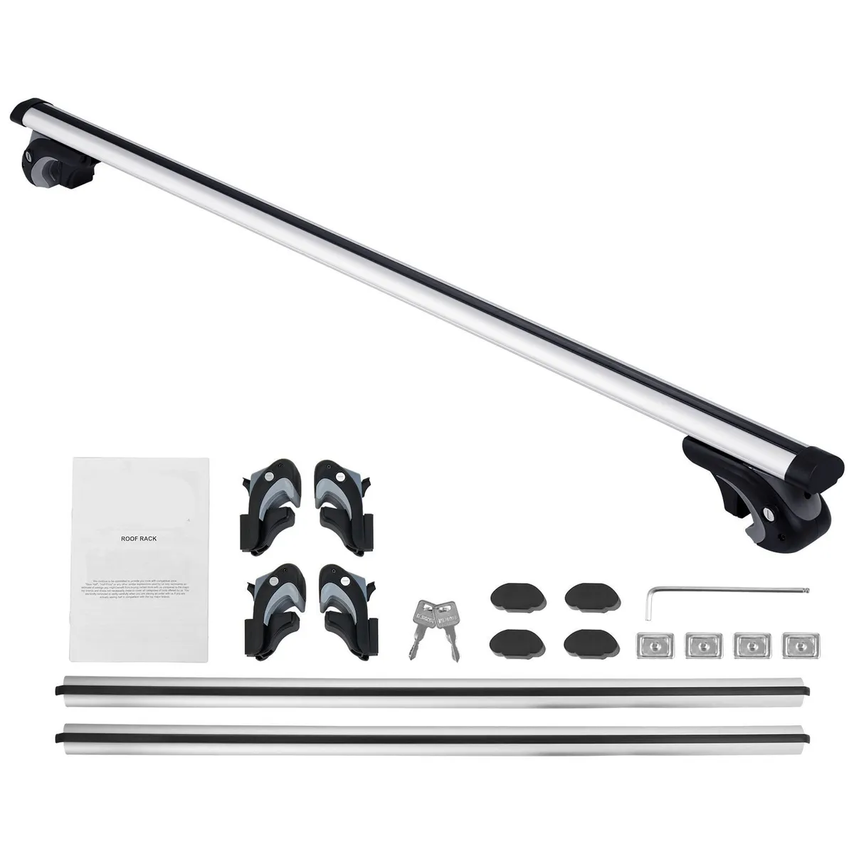 Universal Aluminum Roof Rack Cross Bars, 54inch - Image 1