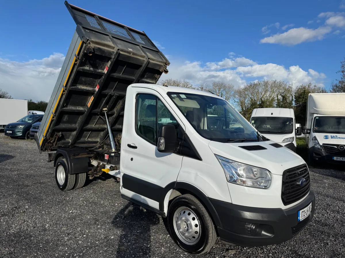 Ford transit 3 way tipper 2.2 engine cvrt 4/27 - Image 1