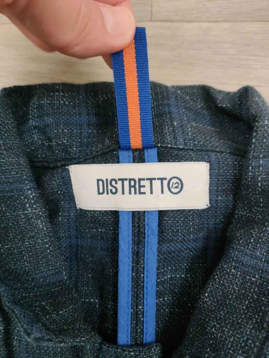 Distretto 12 Jacket Mens Medium Slim Fit - Image 4