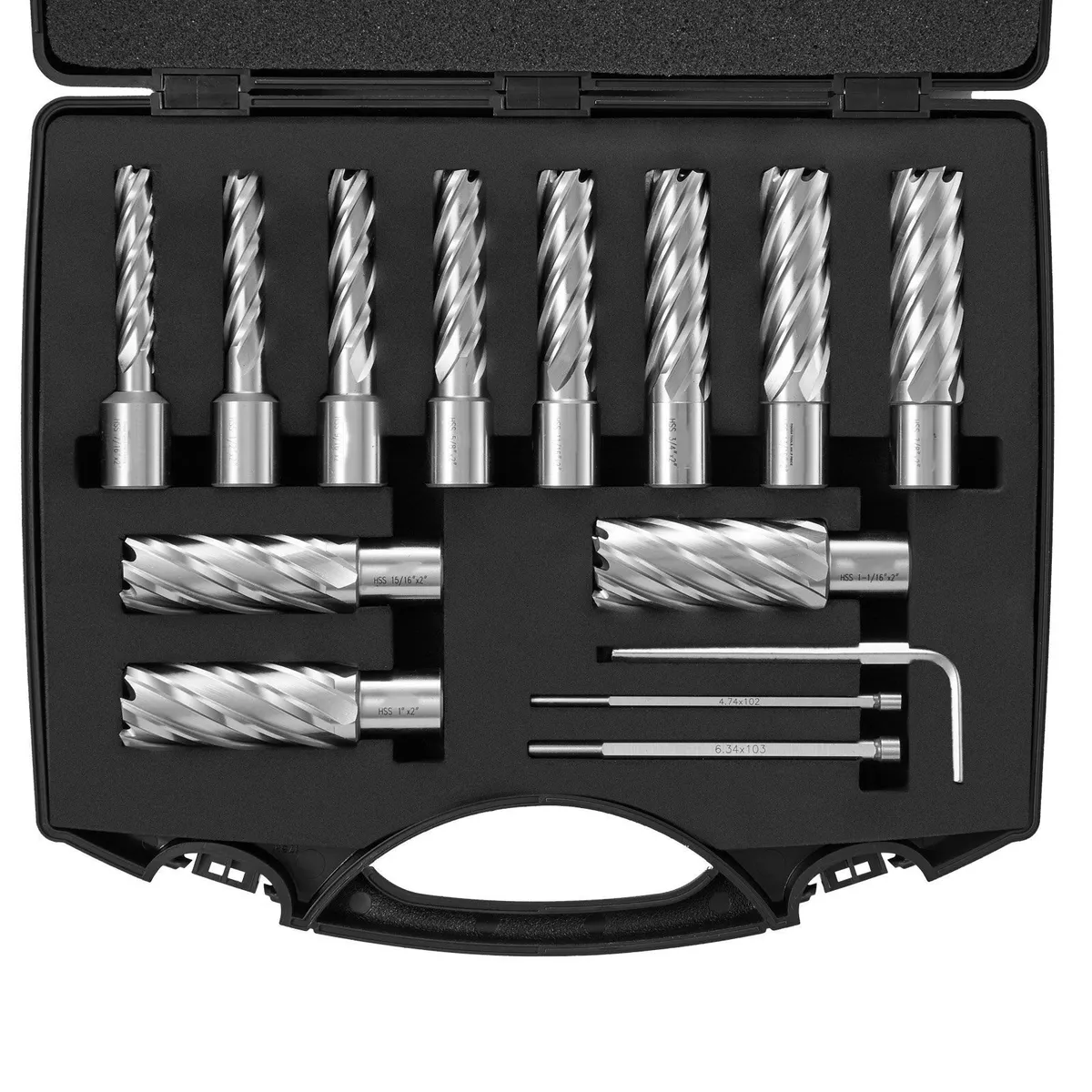 Annular Cutter Set, 13 pcs Weldon Shank Mag Drill - Image 1