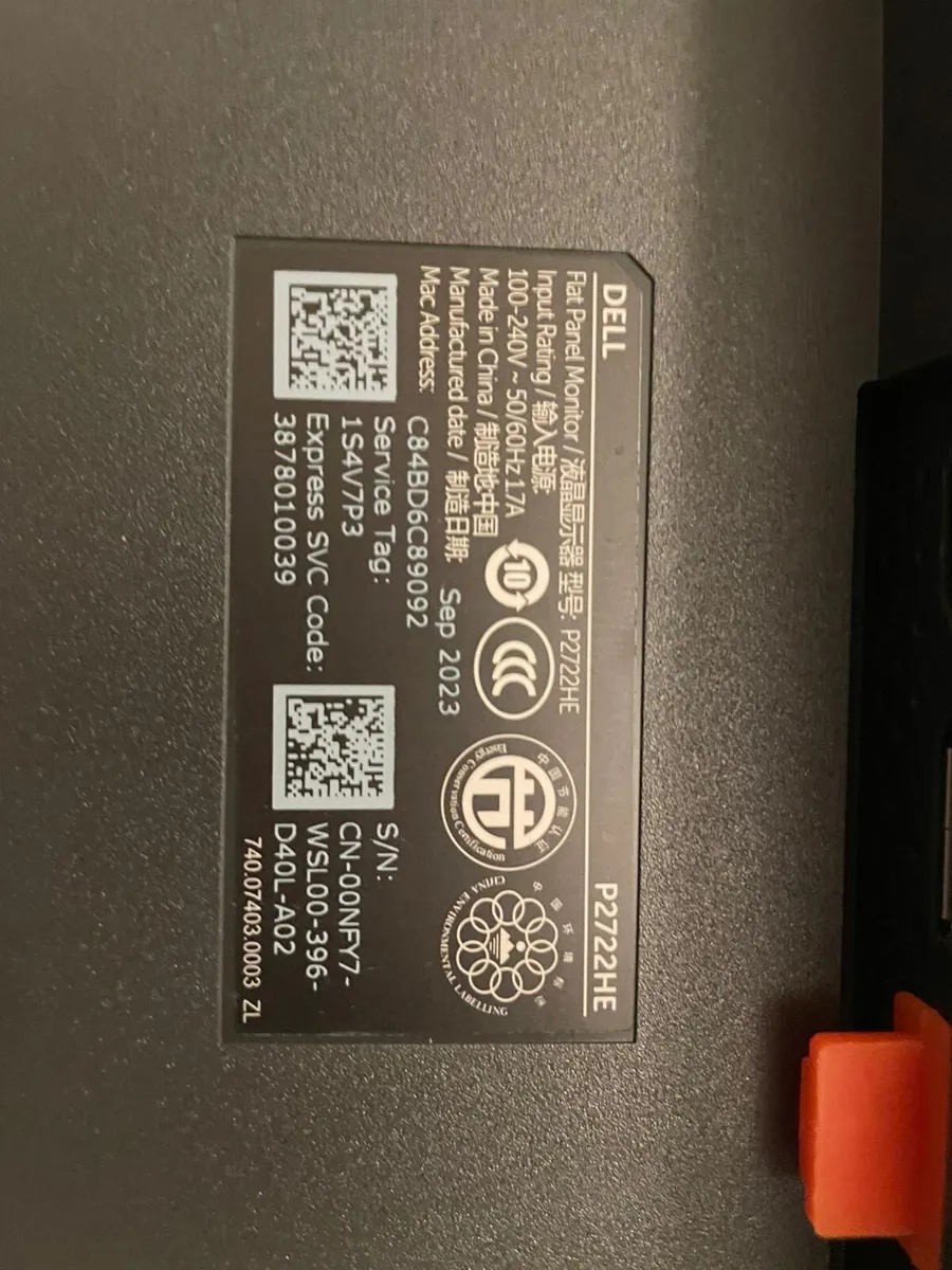 Dell Monitor 27 USB-C (P2722HE) - Image 4