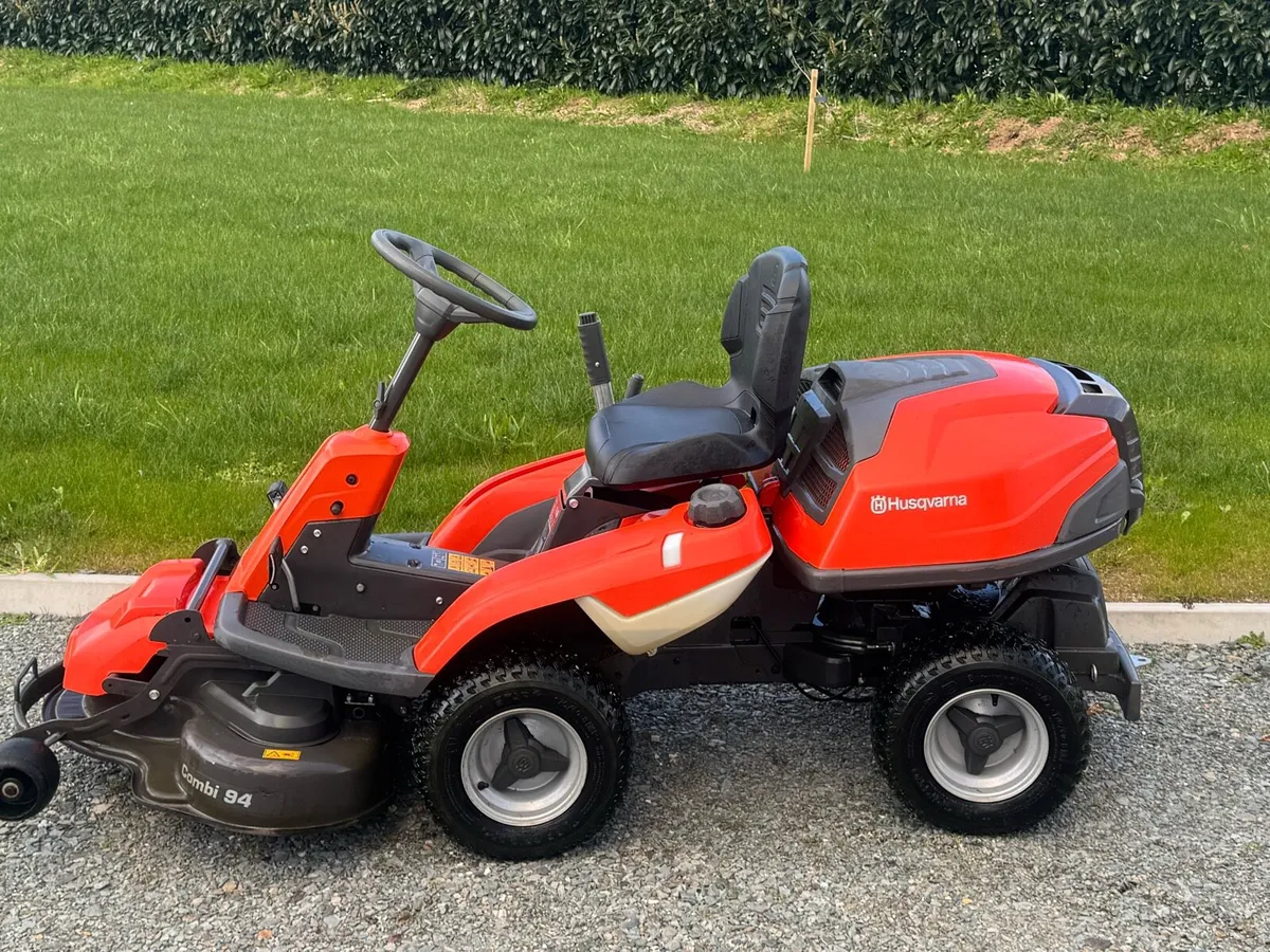Husqvarna 214tc Front Rider Lawnmower - Image 1