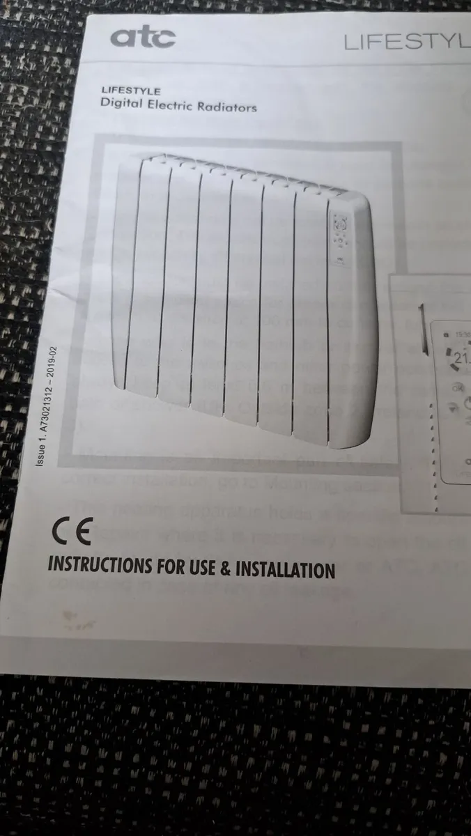 ATC ELECTRIC THERMAL RADIATOR 1000W WHITE - Image 3