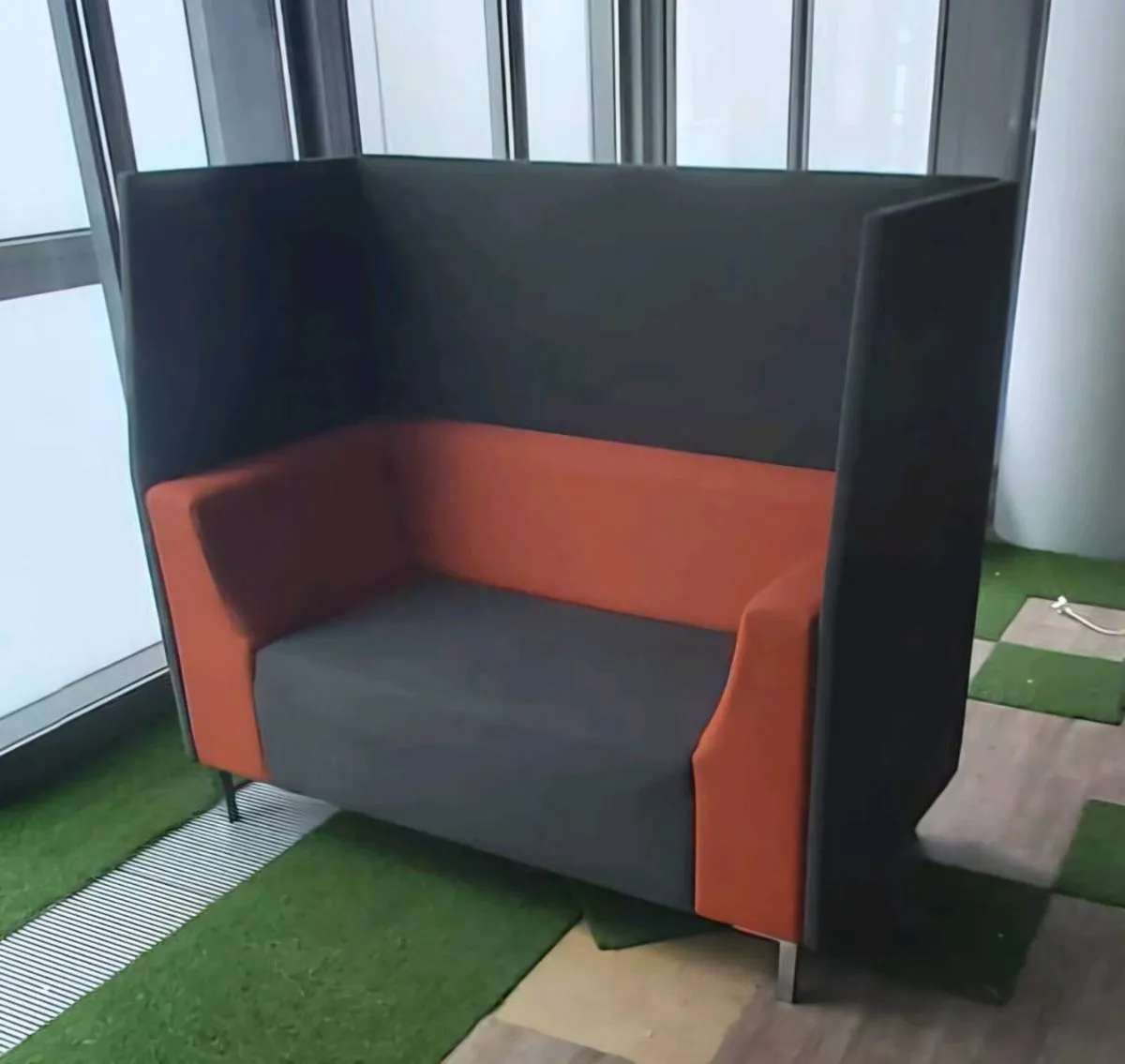 Acoustic office booth sofa - Image 2
