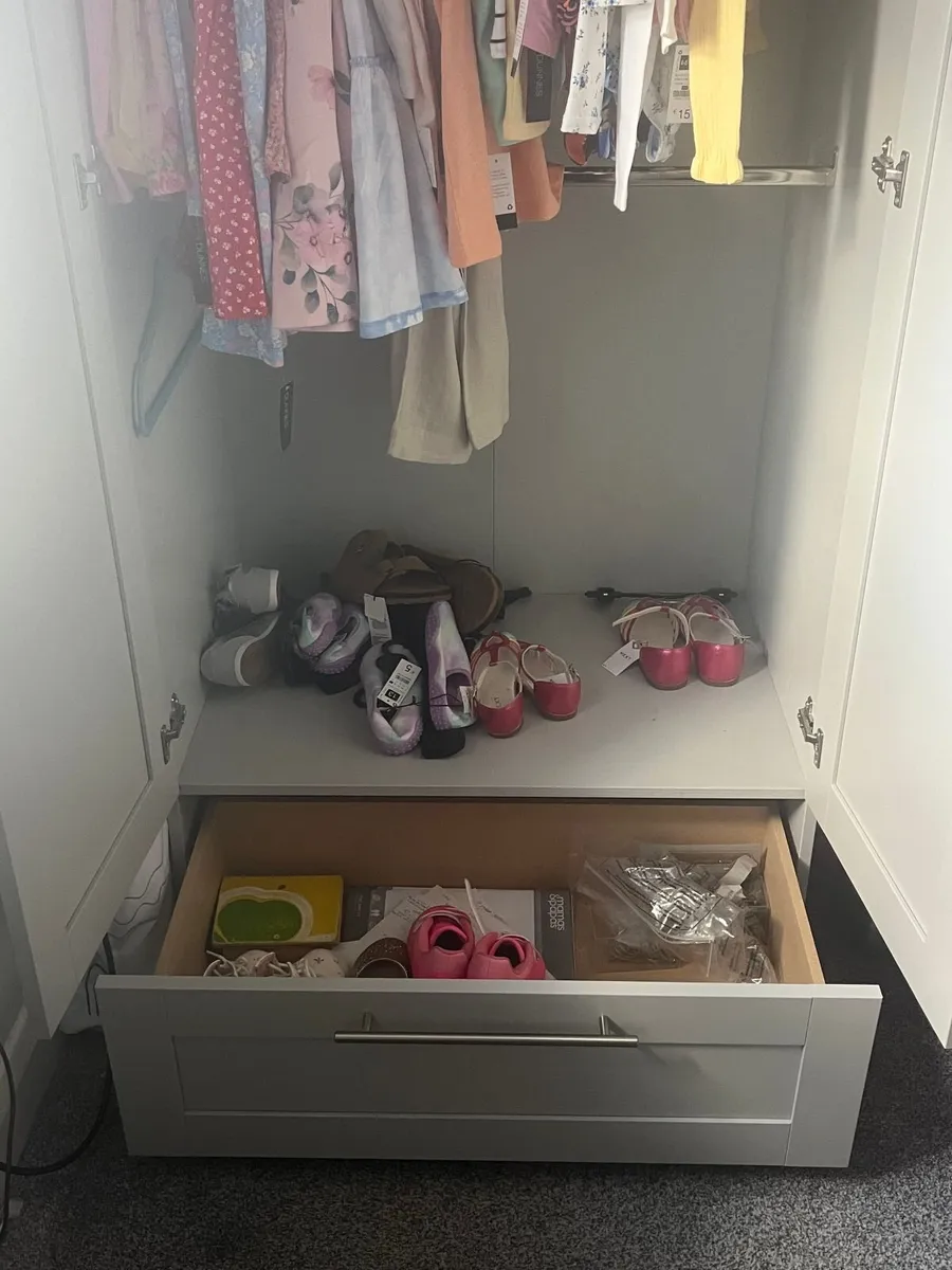Kids Wardrobe and Changing Table - Image 4
