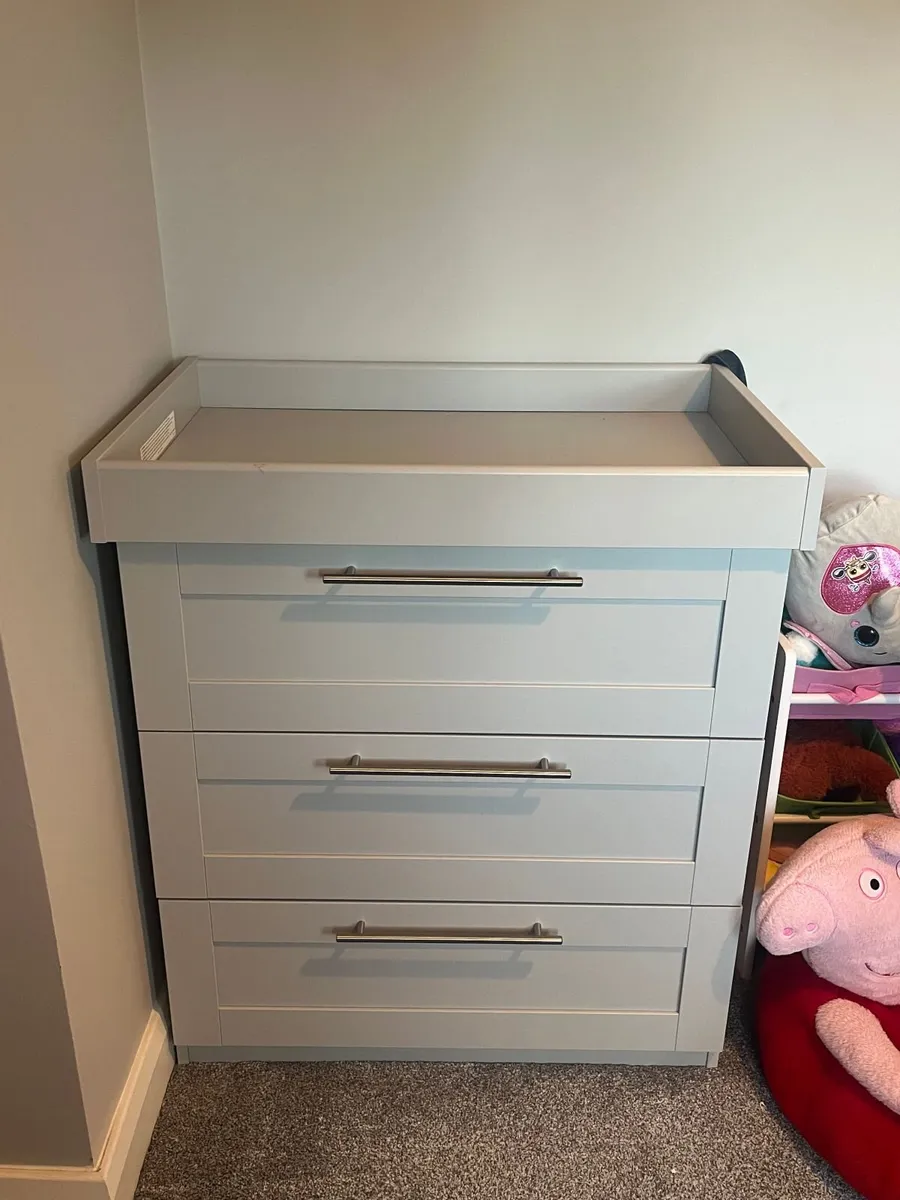 Kids Wardrobe and Changing Table - Image 3