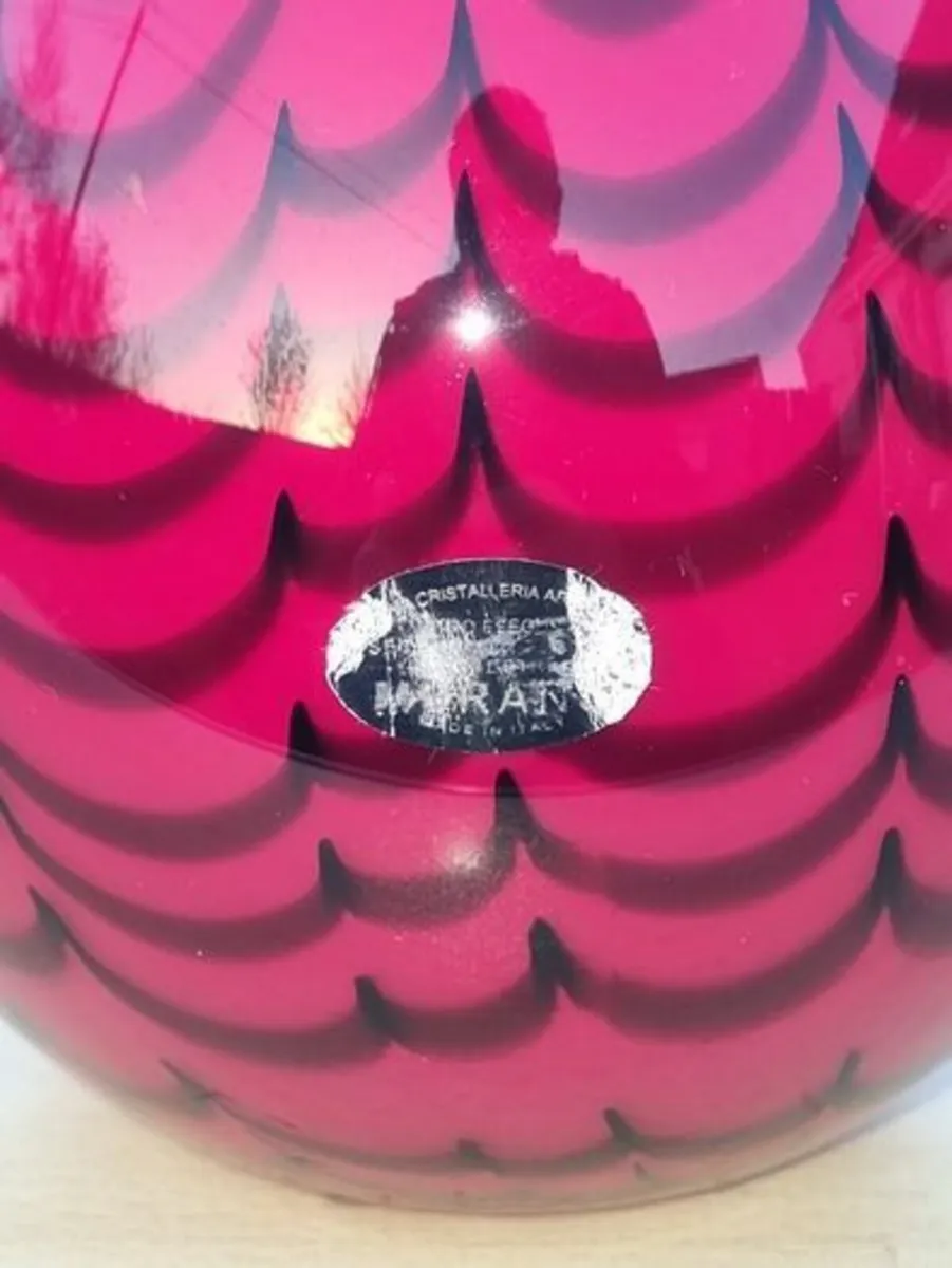 Murano art glass vase - Image 2