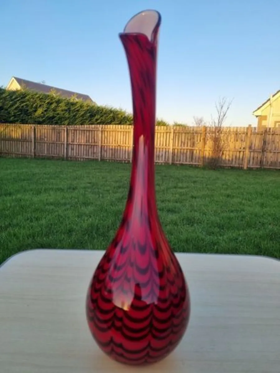 Murano art glass vase - Image 4