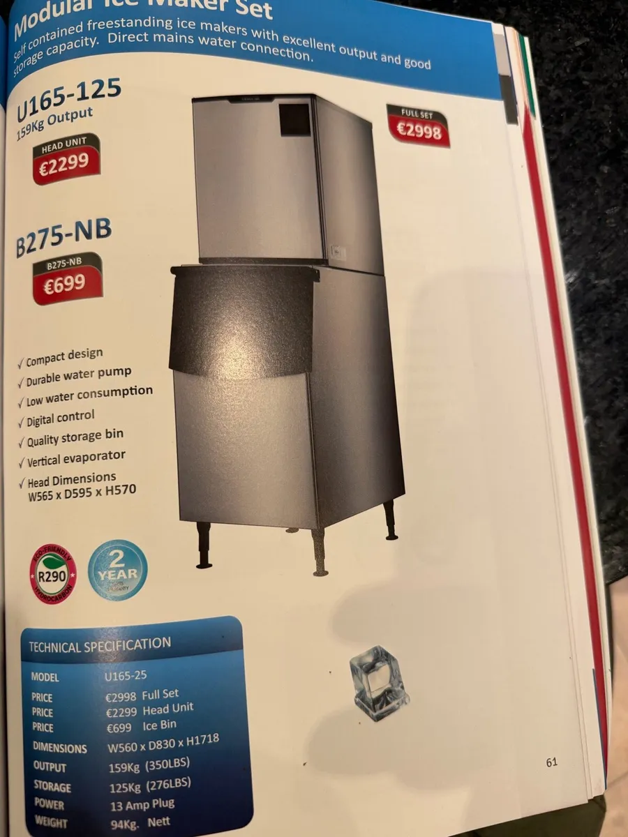 Ice machines cheapest in Ireland new - Image 2