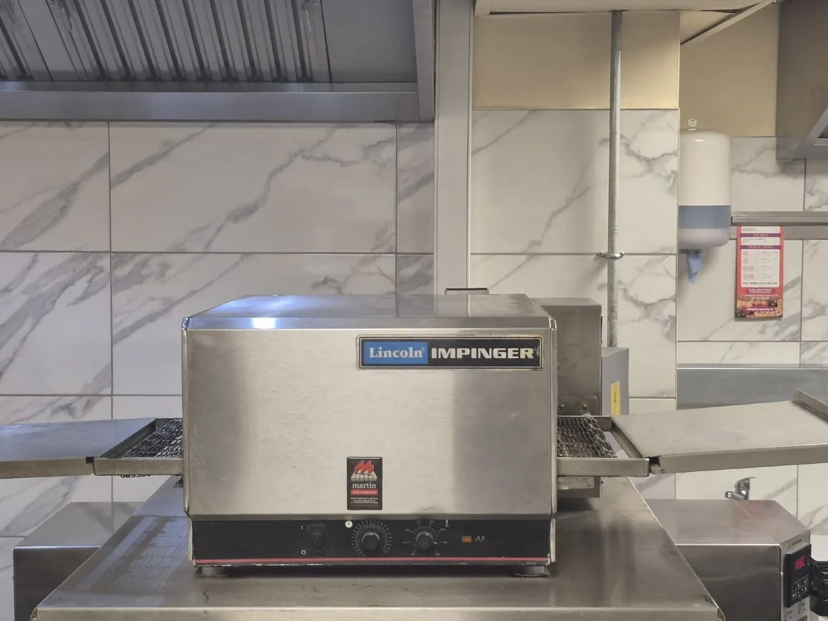 Conveyour Pizza oven and fridge - Image 2