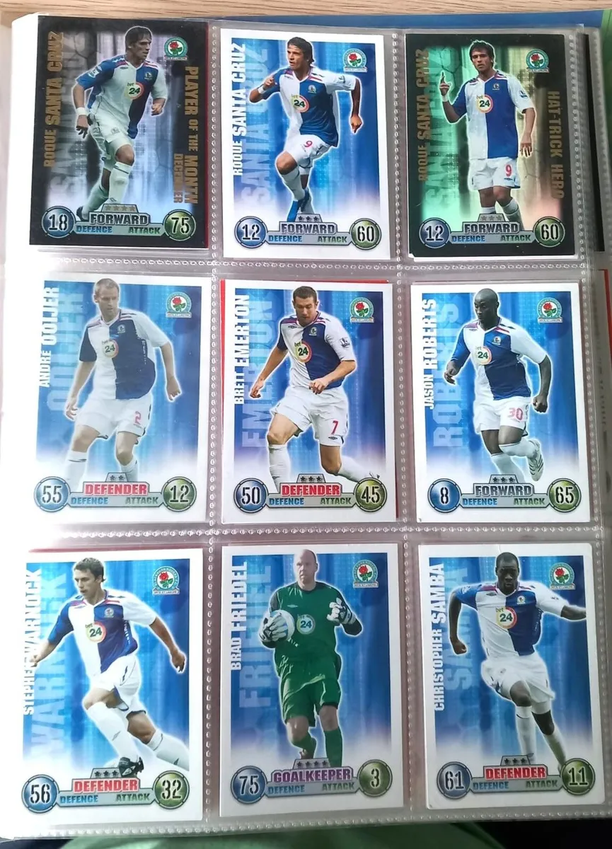 Match Attax 2007/2008 2x Folders with Cards - Image 3