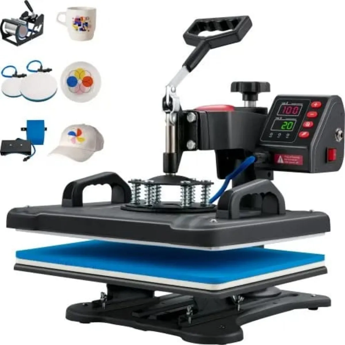 Heat Press, 5 in 1 Heat Press Machine Machine 30.4 - Image 1