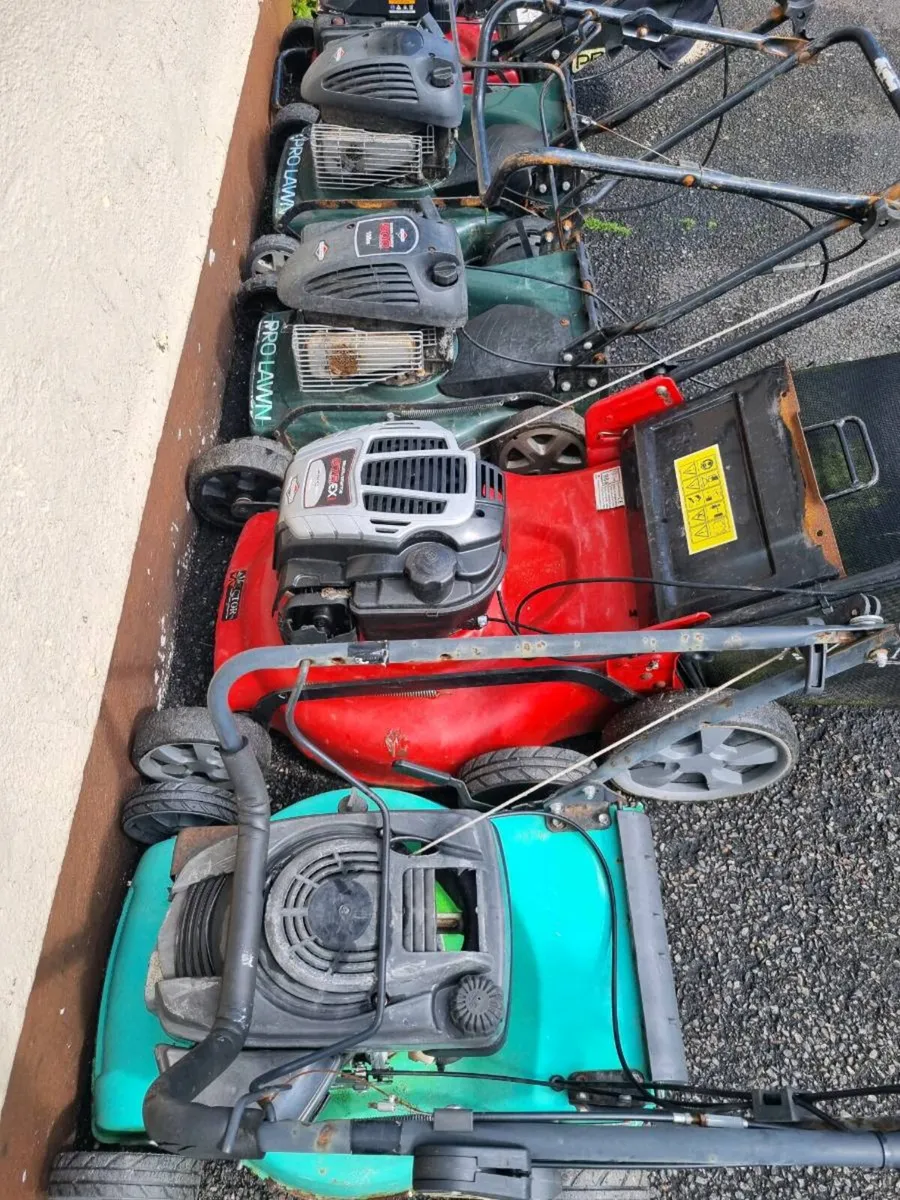 6 lawnmower job lot 500 - Image 1