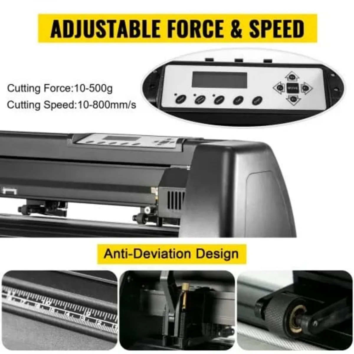 5 In 1 Heat Press 30.5 x 38.1 cm Vinyl Cutter Plot - Image 2